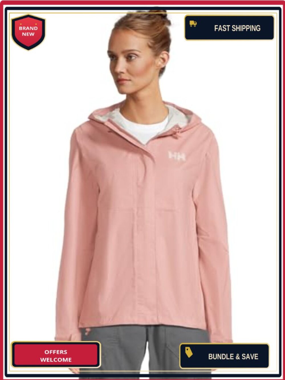 Helly Hansen Loke Jacket 2.0 Waterproof Rain Shell Hooded